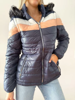 Campera 179 -Spacio- -Con Piel Interior- -Capucha Y Manga Desmontable- - Las Nachas