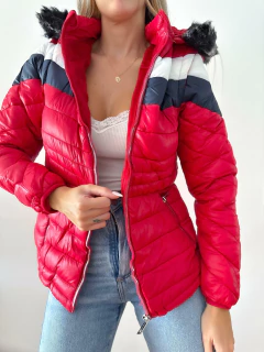 Campera 179 -Spacio- -Con Piel Interior- -Capucha Y Manga Desmontable-