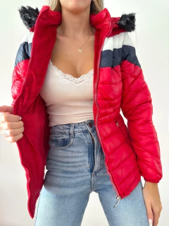 Campera 179 -Spacio- -Con Piel Interior- -Capucha Y Manga Desmontable- - Las Nachas