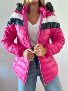 Campera 179 -Spacio- -Con Piel Interior- -Capucha Y Manga Desmontable-