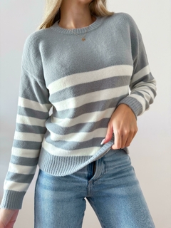 Sweater 457 -Plush- -Frizado- -Rayado- - comprar online