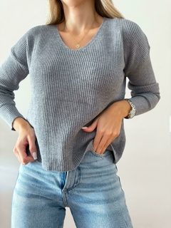 Sweater 455 -V- -Bremer- -Doble Hilo- - tienda online