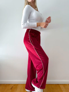 Palazzo 91 -Plush- -Gamuzado- -Con Tiras- - Las Nachas