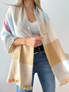 Ruana 227 -Medidas 180x80- - Las Nachas