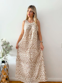 Vestido 780 -Maxi- -Crepe- - Las Nachas