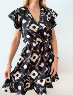 Vestido 787 -Cruzado- -Fibrana- - Las Nachas