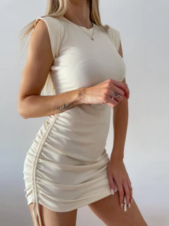 Imagen de Vestido 785 -Con Frunce- -Morley- -Microfibra con Lycra-