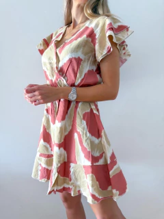 Vestido 793 -Cruzado- -Fibrana- - tienda online