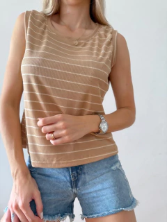 Musculosa 369 -Multi Rayas- -Morley- - Las Nachas