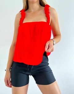 Musculosa 189 -Canelon- -Lino- - comprar online