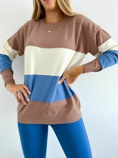 Imagen de Sweater 272 -Raya Ancha- -Bremer-