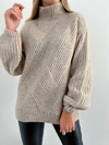 Sweater 411 -Media Polera- -Lana Frizz- - comprar online