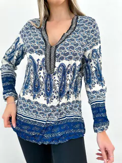 Remera 295 -Camisola- -Fibrana- -Con canutillos- -Forrada- - comprar online