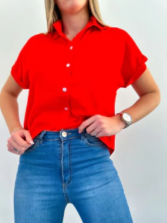 Camisa 59 -Manga corta- -Lino- - tienda online