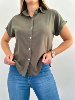 Camisa 59 -Manga corta- -Lino- en internet