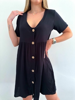 Vestido 587 -Botones- -Lino- - Las Nachas