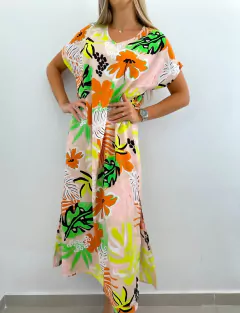 Vestido 670 -Maxi- -Fibrana-