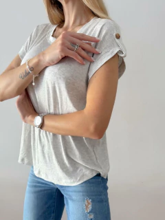 Remera 425 -Hombro Boton- -Morley- - comprar online