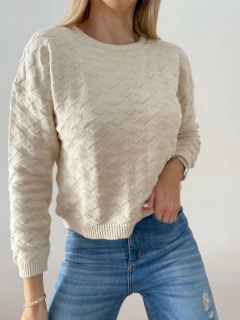 Sweater 507 -Turin- -Hilo de Algodon- - Las Nachas