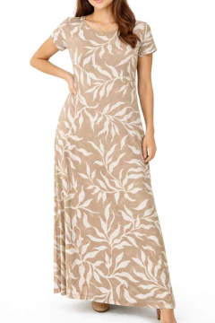 Vestido 837 -Maxi- -Cadiz- -Con Bolsillos- -Morley- en internet