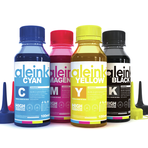 KIT TINTA HP CORANTE 4 CORES 100ML - CADA COR na internet