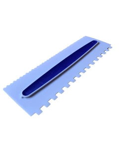 Scraper Texturado Dientes Cuadrados 22 cm