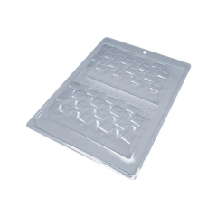 Molde Bwb Tableta Ondulada 250 Gr (molde Con 3 Partes) - comprar online