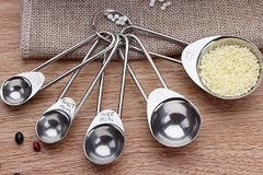 Set de 5 cucharas medidoras