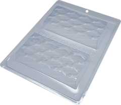 Molde Bwb Tableta Diamante 250 Gr (molde Con 3 Partes) - comprar online