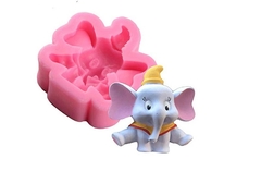 Molde De Silicona Elefante Dumbo