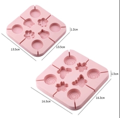 Molde De Silicona Chupetines Paletas Lolly Pop Garritas - comprar online