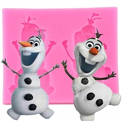 Molde De Silicona Muñeco de Nieve Olaf