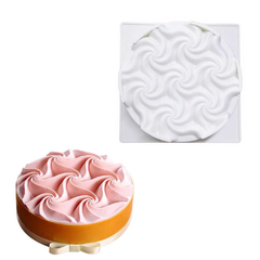 Molde De Silicona Torta Crema 3D