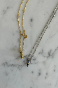 COLLAR ANILLO PLATA en internet