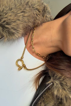 COLLAR ATLAS GOLD - HACHEXHELENA