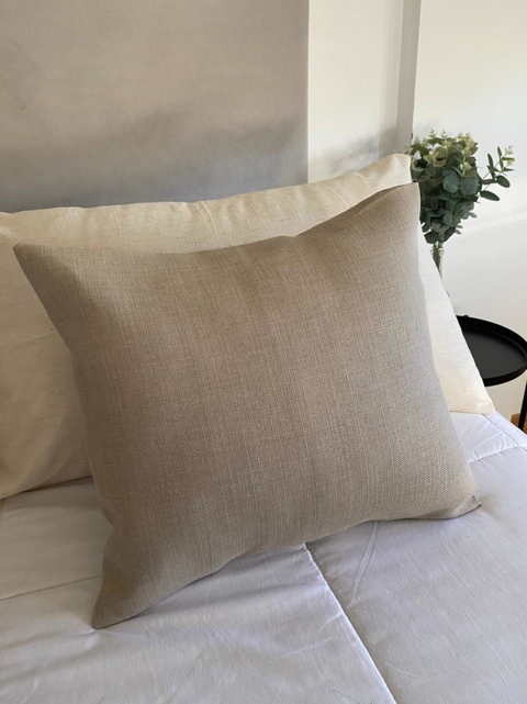 Almohadón Lino Beige