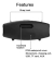 Caixa De Som Hopestar X Bluetooth 50w 2 Falantes 2 Subwoofer - loja online