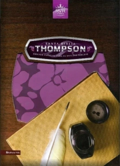 BIBLIA THOMPSON EDICION ESTUDIO DOS TONOS ORQUIDEA