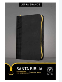 Biblia Nueva Traducción Viviente Cierre Letra Grande Negro