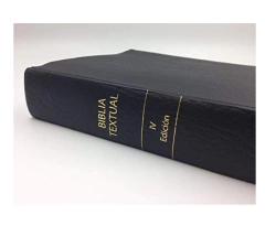 Biblia Textual IV edición Tapa Vinílica - comprar online