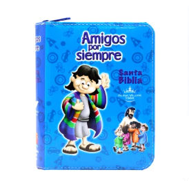 Biblia Niños Amigos Por Siempre Cierre Reina Valera 1960