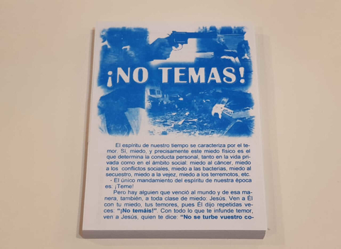 Folleto Evangelístico Simple x 100 unidades