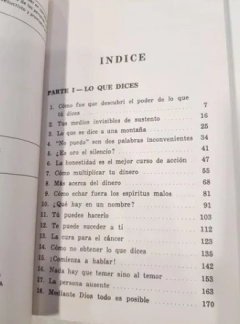 Lo Que Dices, Recibes