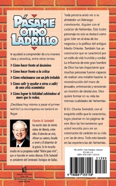 PÁSAME OTRO LADRILLO - CHARLES SWINDOLL