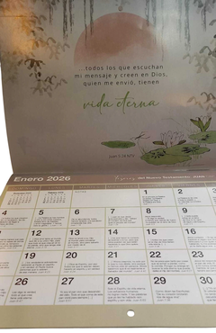 Calendario 2026 NTV en internet