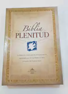 Biblia De Estudio Plenitud tapa blanda negro Reina Valera 1960 con indice