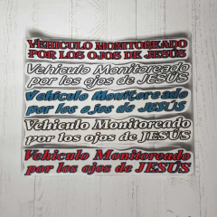 Calcomanias autoadhesivas con base transparente Por unidad - comprar online