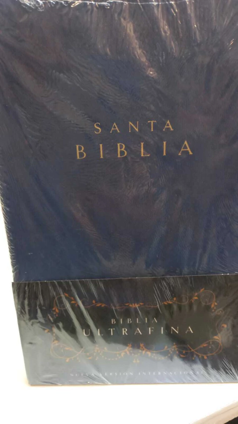 BIBLIA ULTRAFINA AZUL NVI