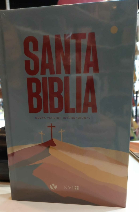 SANTA BIBLIA NVI 2022 – ULTRAFINA TAPA rustica – CRUZ