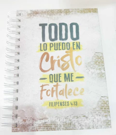 Imagen de Anotadores con frases Bíblicas tapa dura